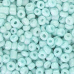 Glaskralen rocailles 3mm Tiffany Blue