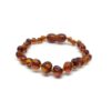 Newborn armbandje congac barnsteen