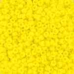 miyuki rocailles opaque yellow 404