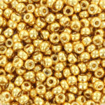 miyuki rocailles duracoat galvanized gold 4202 8