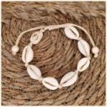 Geknoopt Armbandje Creme