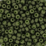 miyuki rocailles Opaque matte Olive 2318 8/0