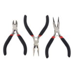 Luxe Zwarte/Rode Basisset Sieradentangen