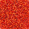 miyuki delica's silverlined flame red 43 11/0