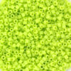 miyuki delica's opaque chartreuse 733 11/0