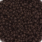 miyuki rocailles opaque chocolate 409 11/0