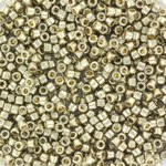 miyuki delica's duracoat galvanized dark light pewter 1851 11/0