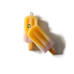 acryl bedel oranje paarse ijsjes