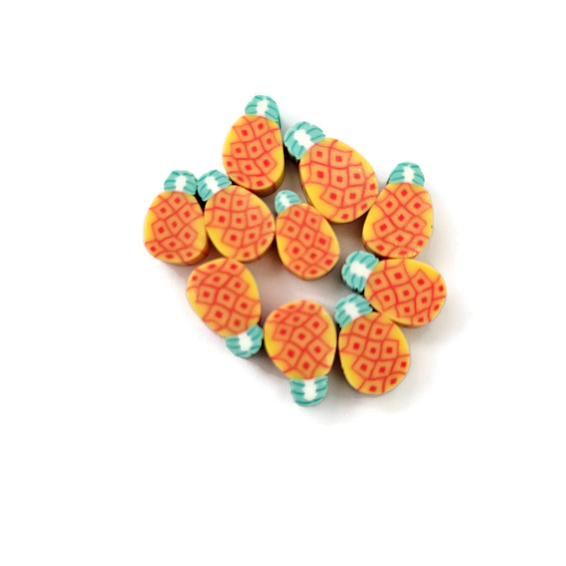 Polymeerklei Kralen ananas