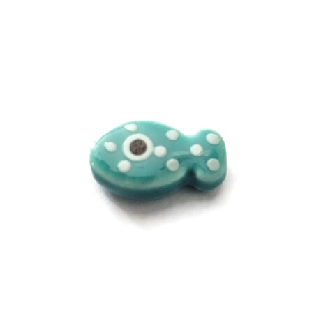 keramisch visje aqua Blauw