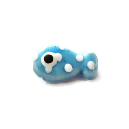 keramisch visje licht Blauw